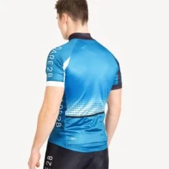 Dare 2b AEP VIrtuosity Homme Cyclosport Maillot Manches Courtes - Dégradé Bleu / Blanc -VéloStyle Boutique aep virtuosity homme cyclosport maillot manches courtes degrade bleu blanc 4