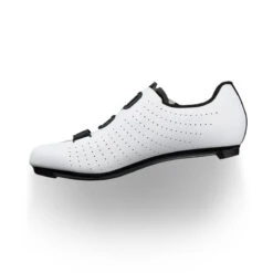 Fizik Chaussures Vélo - Tempo R5 Powerstrap Blanc/Noir -VéloStyle Boutique chaussures velo tempo r5 powerstrap blancnoir 3