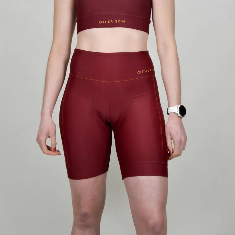 Cuissard Cyclisme Femme Bordeaux Ecoresponsable 3 Cuissard Cyclisme Femme Bordeaux Ecoresponsable