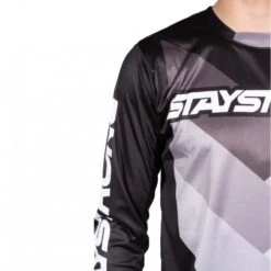 Stay Strong Maillot BMX Manches Longues Staystrong - Chevron Noir 11 Stay Strong Maillot BMX Manches Longues Staystrong - Chevron Noir -VéloStyle Boutique maillot bmx manches longues staystrong chevron noir 4