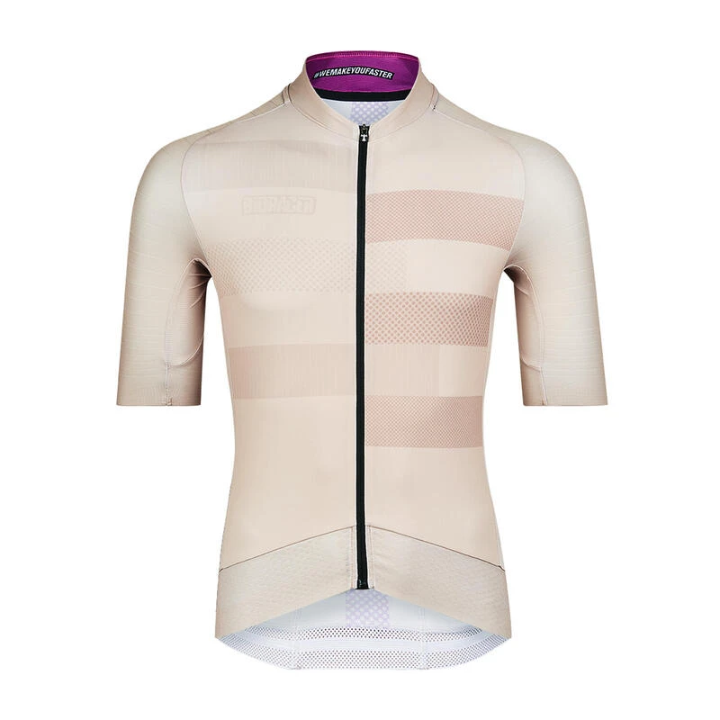 Devant 49 Devant -VéloStyle Boutique maillot cycliste epic pour hommes beige slice