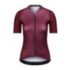 Bioracer Maillot Cycliste Icon Pour Femmes - Bordeaux - Coldblack -VéloStyle Boutique maillot cycliste icon pour femmes bordeaux coldblack