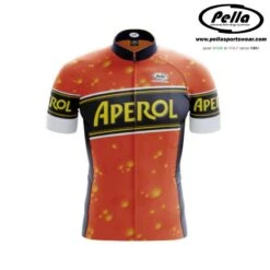 Maillot De Cyclisme à Manches Courtes Aperol