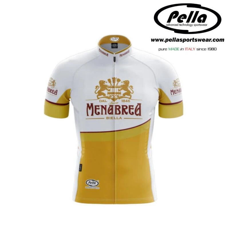 Maillot De Cyclisme à Manches Courtes Menabrea 3 Maillot De Cyclisme à Manches Courtes Menabrea