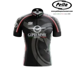 Maillot De Cyclisme à Manches Courtes Noir Gipiemme