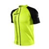 Maillot Manches Courtes Shot Unlimited Zip Jaune -VéloStyle Boutique maillot manches courtes shot unlimited zip jaune