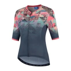 Rogelli Maillot Manches Courtes Velo Femme - Animal