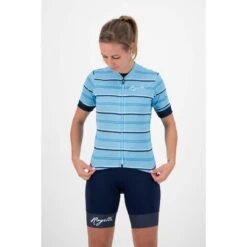 Rogelli Maillot Manches Courtes Velo Femme - Stripe -VéloStyle Boutique maillot manches courtes velo femme stripe 3