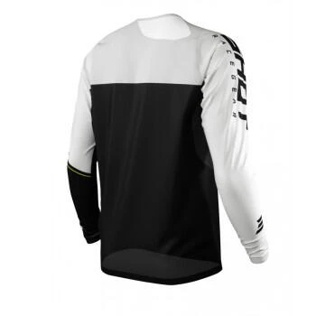 Maillot Manches Longues Shot Revolt Noir/Blanc 4 Maillot Manches Longues Shot Revolt Noir/Blanc – Image 2