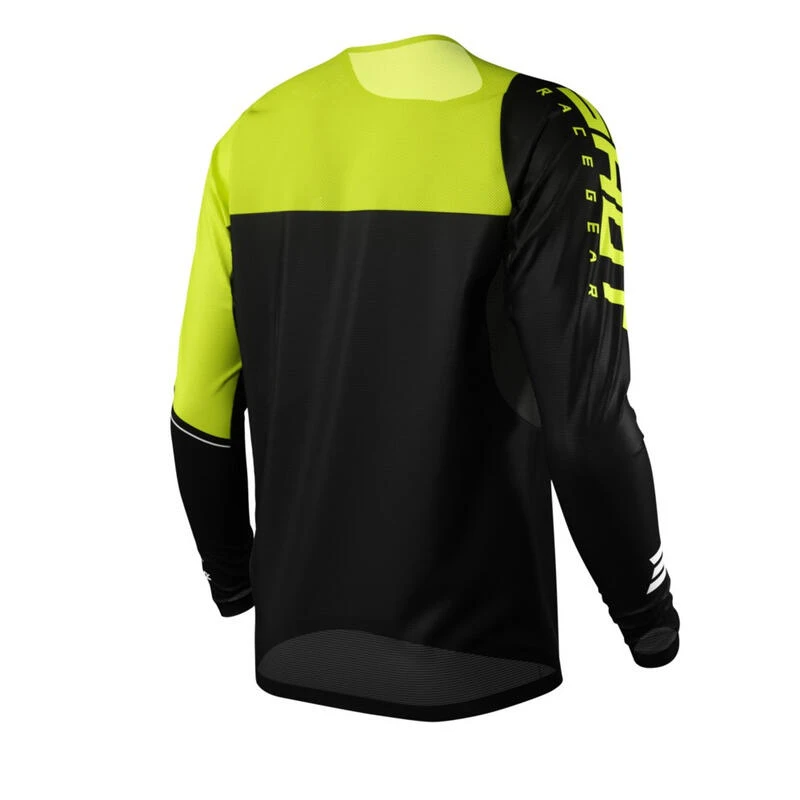 Maillot Manches Longues Shot Revolt Noir/Jaune Enfant 4 Maillot Manches Longues Shot Revolt Noir/Jaune Enfant – Image 2