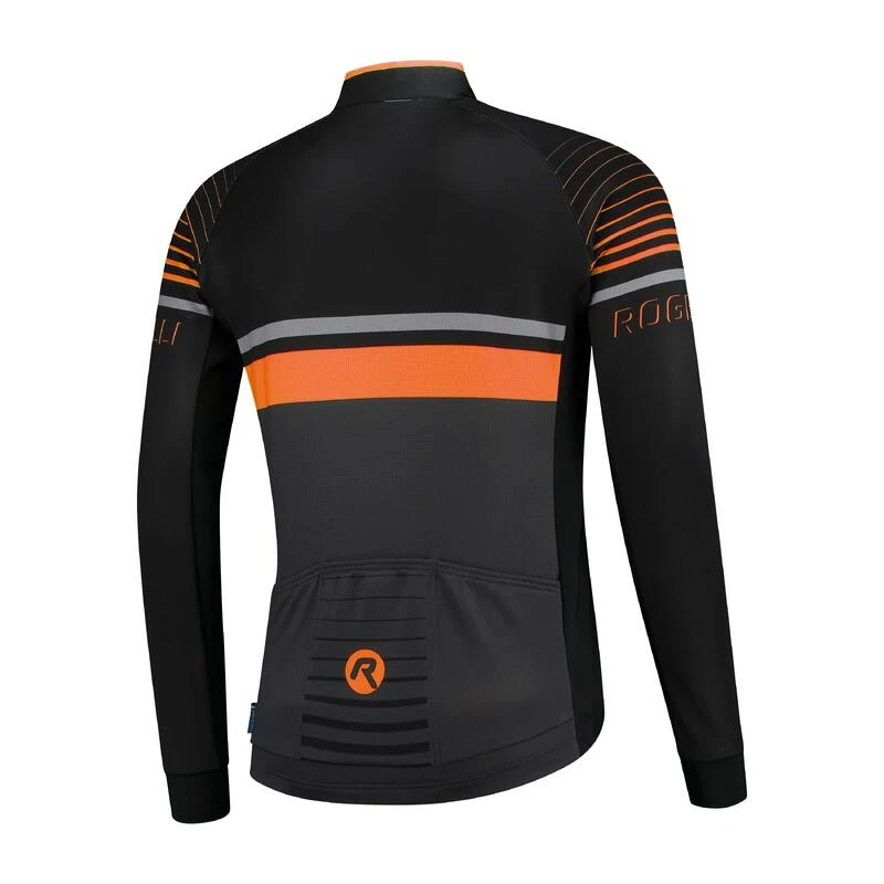 Rogelli Maillot Manches Longues Velo Homme - Hero 4 Rogelli Maillot Manches Longues Velo Homme - Hero – Image 2