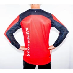 Maillot Vélo Red Mountain Manches Longues -VéloStyle Boutique maillot velo red mountain manches longues 2