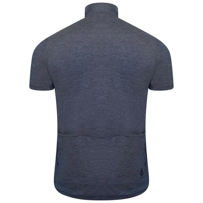 Dare 2b Pedal It Out T-shirt De Cyclisme Zippé à Moitié Pour Homme - Gris 5 Dare 2b Pedal It Out T-shirt De Cyclisme Zippé à Moitié Pour Homme - Gris – Image 3
