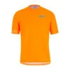 Santini Sasso - Maillot Mtb - Unisex - Orange-fluo - Vélo -VéloStyle Boutique sasso maillot mtb unisex orange fluo velo