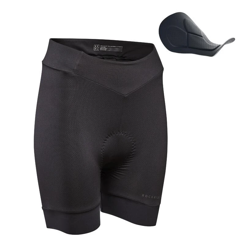Rockrider SOUS SHORT VELO VTT EXPL 500 FEMME NOIR 5 Rockrider SOUS SHORT VELO VTT EXPL 500 FEMME NOIR – Image 3