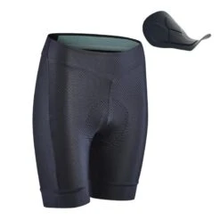 Rockrider SOUS SHORT VELO VTT EXPLORE 700 FEMME Noir 10 Rockrider SOUS SHORT VELO VTT EXPLORE 700 FEMME Noir -VéloStyle Boutique sous short velo vtt explore 700 femme noir 3