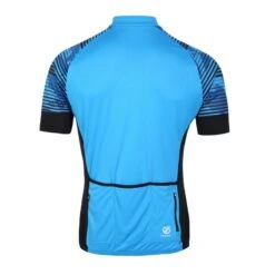 Dare 2b Stay The Course II T-shirt De Cyclisme Zippé à Moitié Pour Homme - Bleu Vif -VéloStyle Boutique stay the course ii t shirt de cyclisme zippe a moitie pour homme bleu vif 2