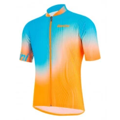 Santini Terra - Maillot - Unisex - Turquoise - Vélo -VéloStyle Boutique terra maillot unisex turquoise velo 2