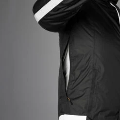 BTWIN VESTE PLUIE CHAUDE VÉLO 540 HOMME NOIRE -VéloStyle Boutique veste pluie chaude velo 540 homme noire 3