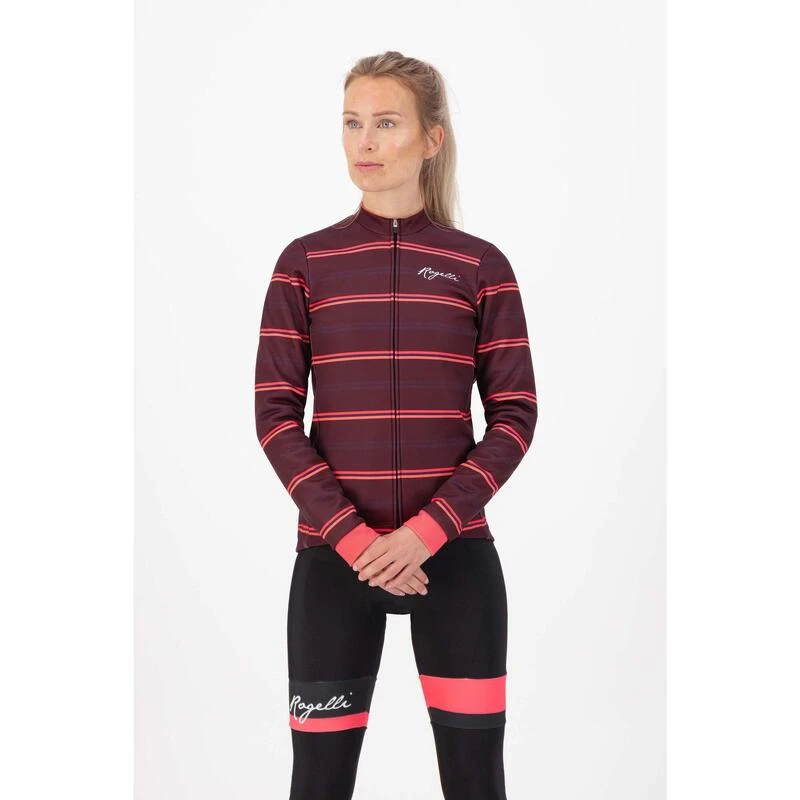 Rogelli Veste Velo Hiver Femme - Stripe 6 Rogelli Veste Velo Hiver Femme - Stripe – Image 4